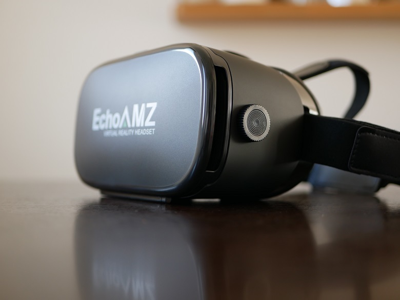 EchoAMZ 3D VRゴーグル Bluetoothコントローラ付属 ブラック