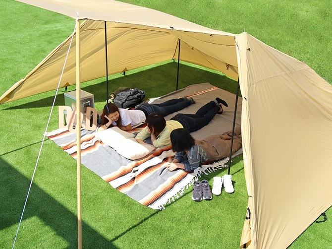 Dodのライダーズベースがソロキャンプにも大活躍 おしゃれでカッコ良いテントならこれで決まり シェルター型は設営も簡単で軽量